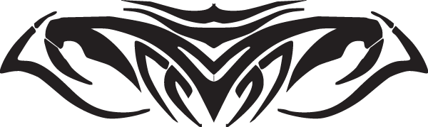 (image for) Broke Barrier Tribal Decal
