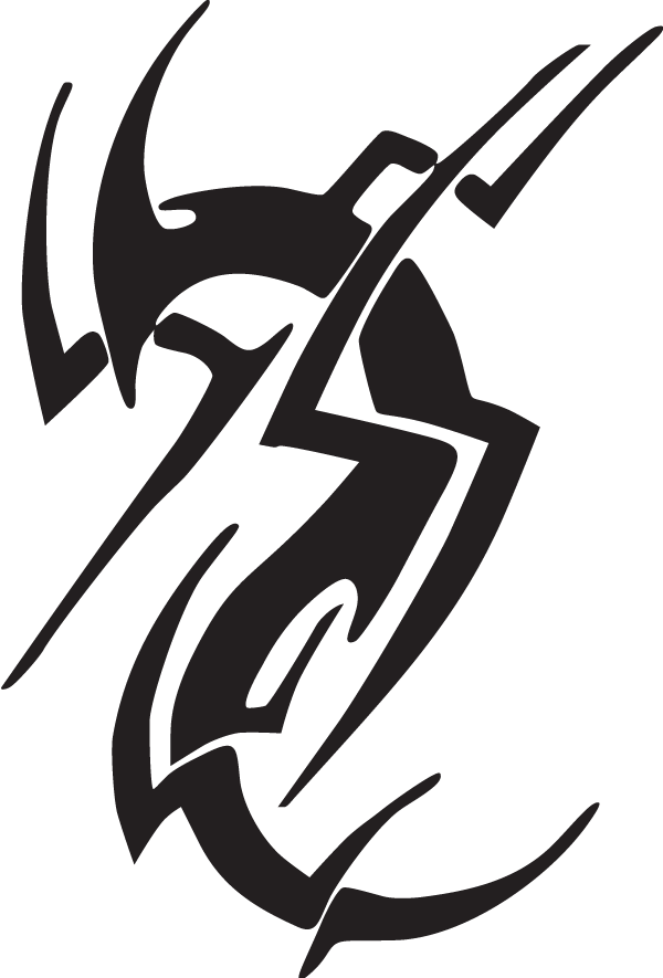 (image for) Windswept Tribal Decal