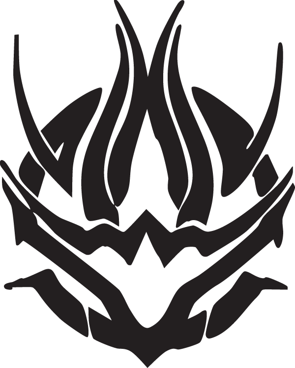 (image for) Cross Bow Tribal Decal