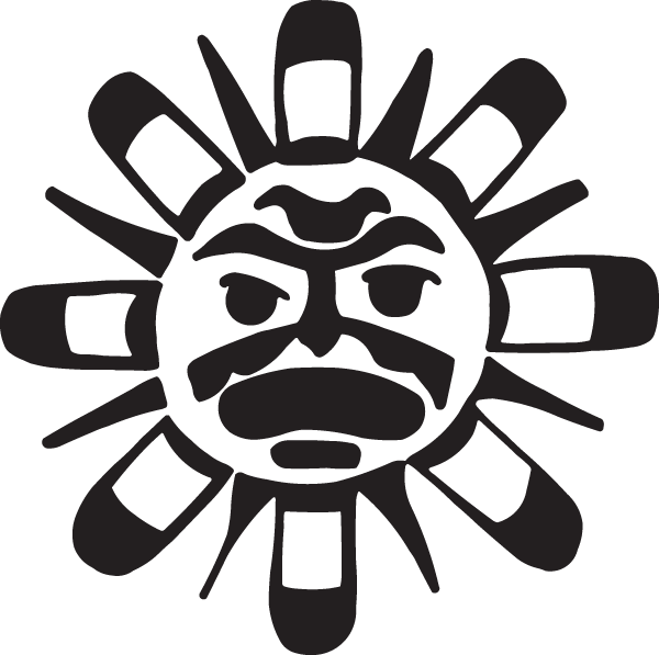 (image for) Indian Sun Decal