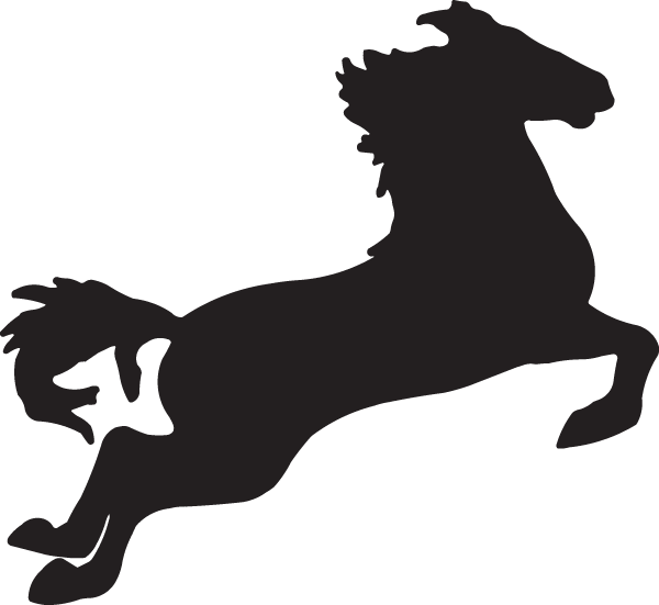 (image for) Leaping Stallion Decal